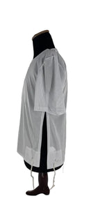 Sports T-Shirt Tzitzit – Moisture-Wicking Performance Fabric – White