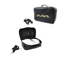 Tallis &amp; Tefillin Travel Bag – Black Leather-Look Carry Case with Mirror and Compass