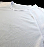 Sports T-Shirt Tzitzit – Moisture-Wicking Performance Fabric – White