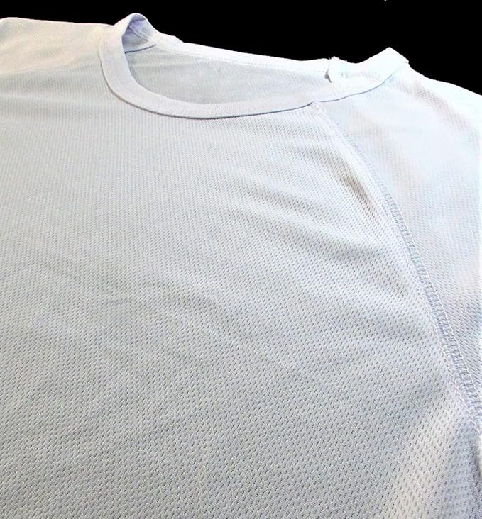 Sports T-Shirt Tzitzit – Moisture-Wicking Performance Fabric – White