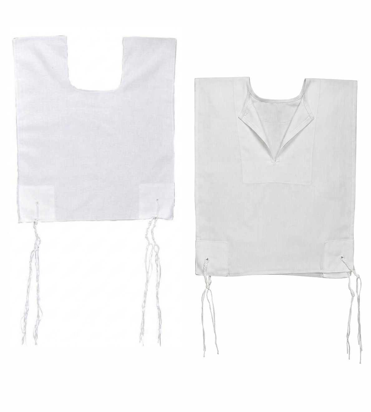 Adult Cotton Tallit Katan – Lightweight & Easy Care – Kosher Certified