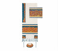 Yair Emanuel Tallit Set Jerusalem Skyline - Multicolor