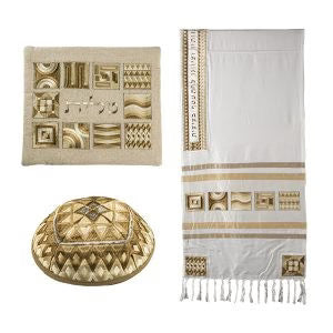 Yair Emanuel Menorah &amp; Star of David Tallit Set – Multiple Color (Copy)