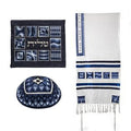 Yair Emanuel Menorah &amp; Star of David Tallit Set – Multiple Color (Copy)