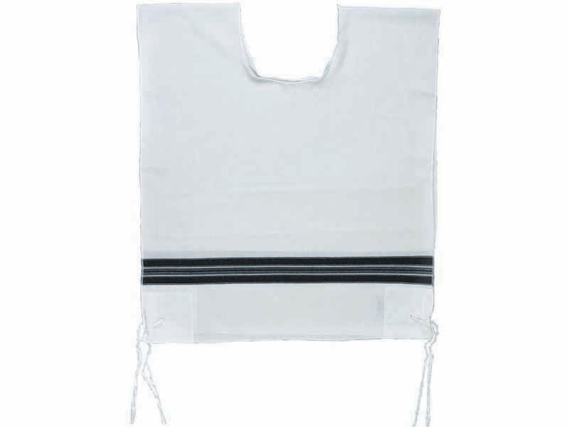 Chabad Wool Tallit Katan (Arba Kanfos) – Traditional Chabad Style – Kosher Certified