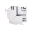 Grey Wool Tallit Luxurious Weave - Hallel Design