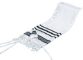 Tashbetz Wool Tallit – Raised Grid Weave